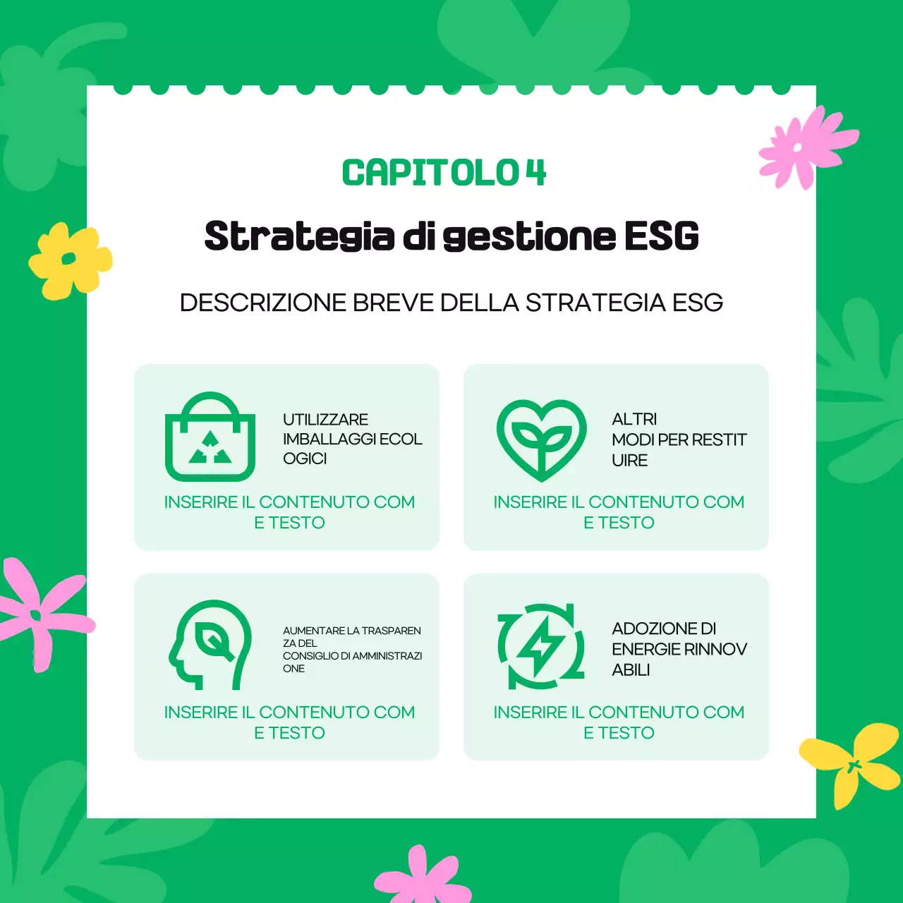 Campagna ambientale Green Simple