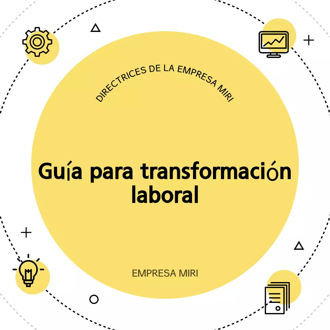 Manual de empresa Yellow Simple