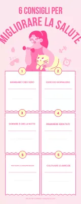 Guida alla salute moderna in rosa