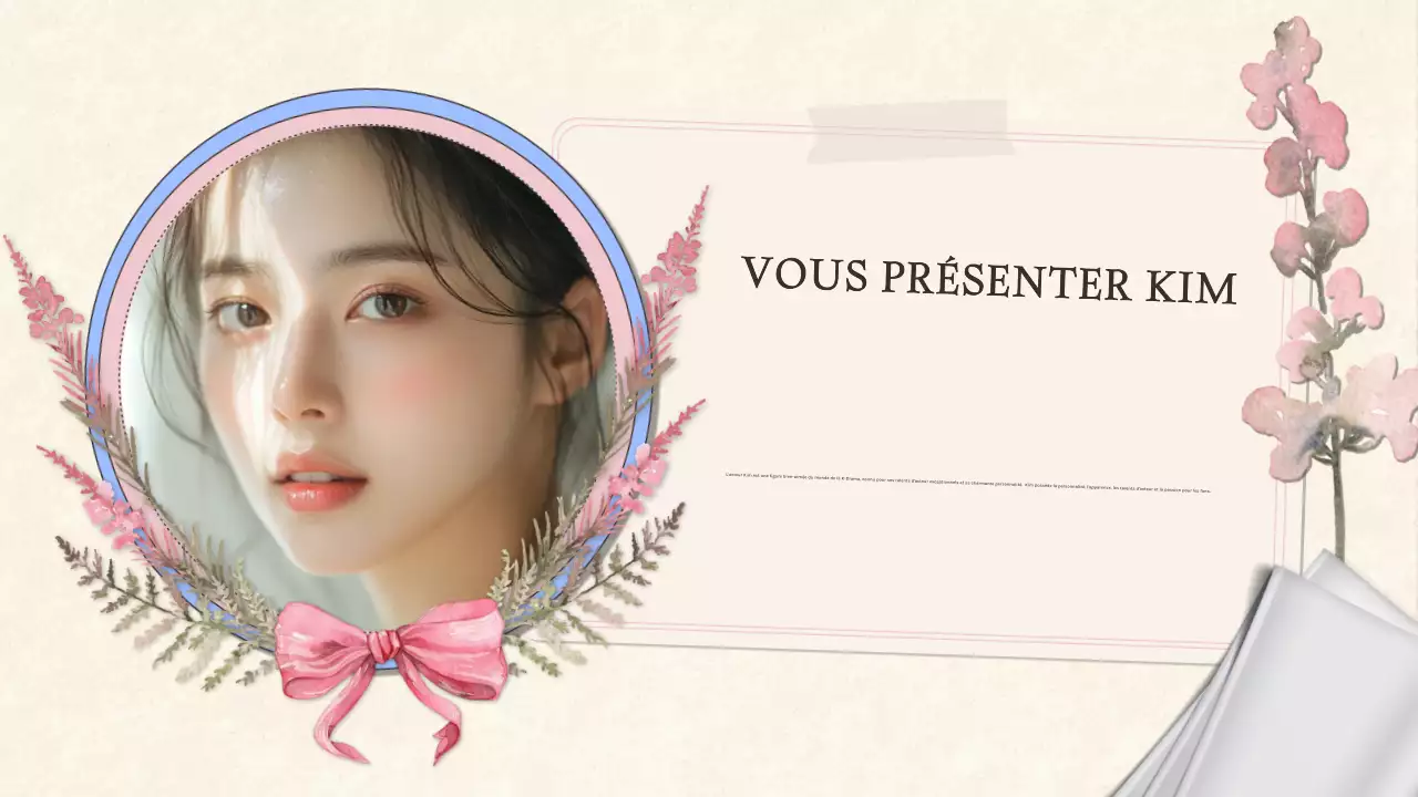 Lancement d'un K-drama élégant et rose