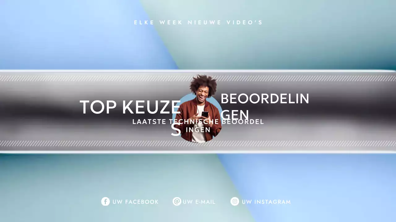 Grijze Modern Tech Promotie