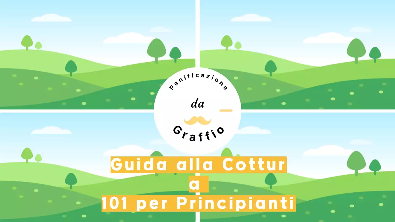 giallo marrone bianco guida alla cottura classica stile moderno