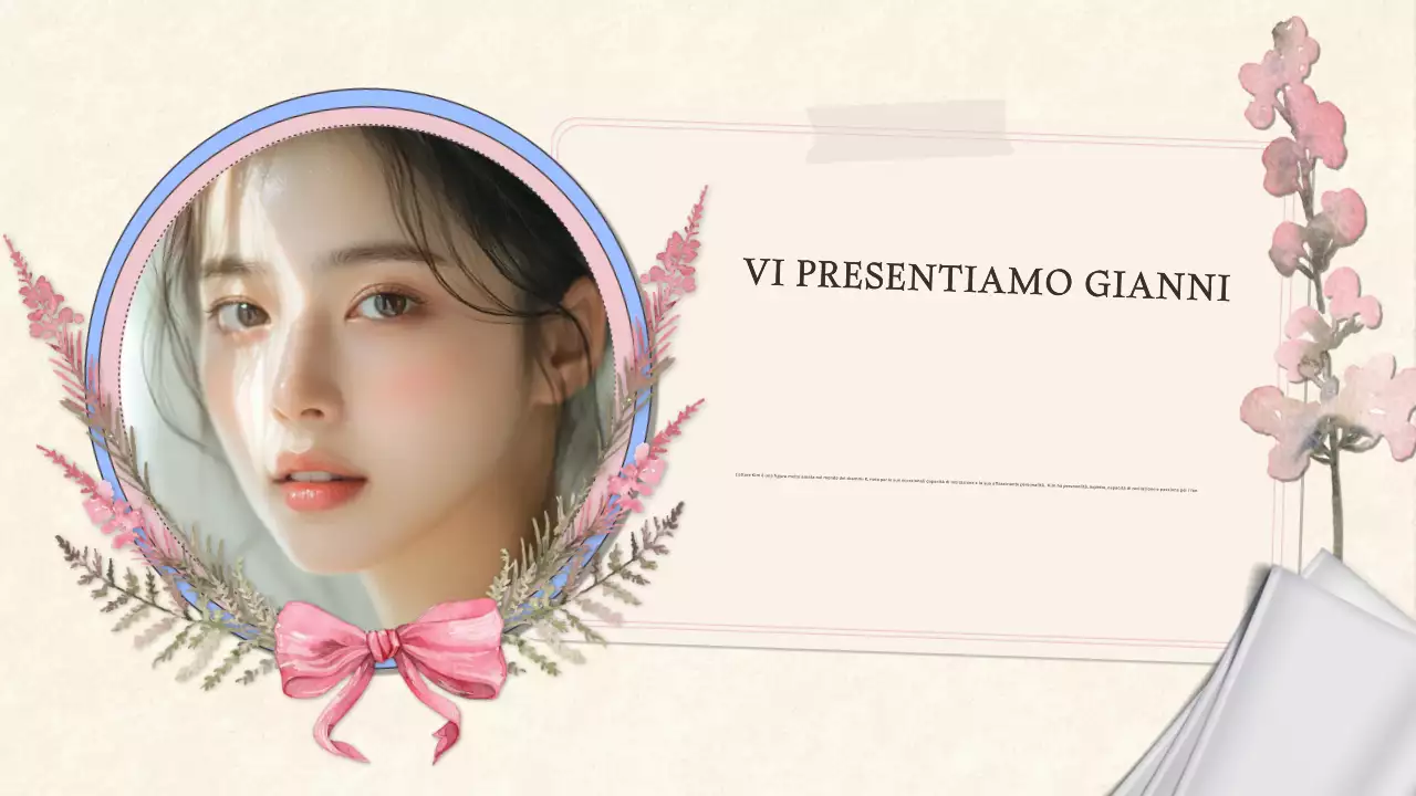 Piazzola rosa elegante per il dramma K