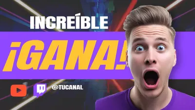 Anuncio de juego Purple Bold