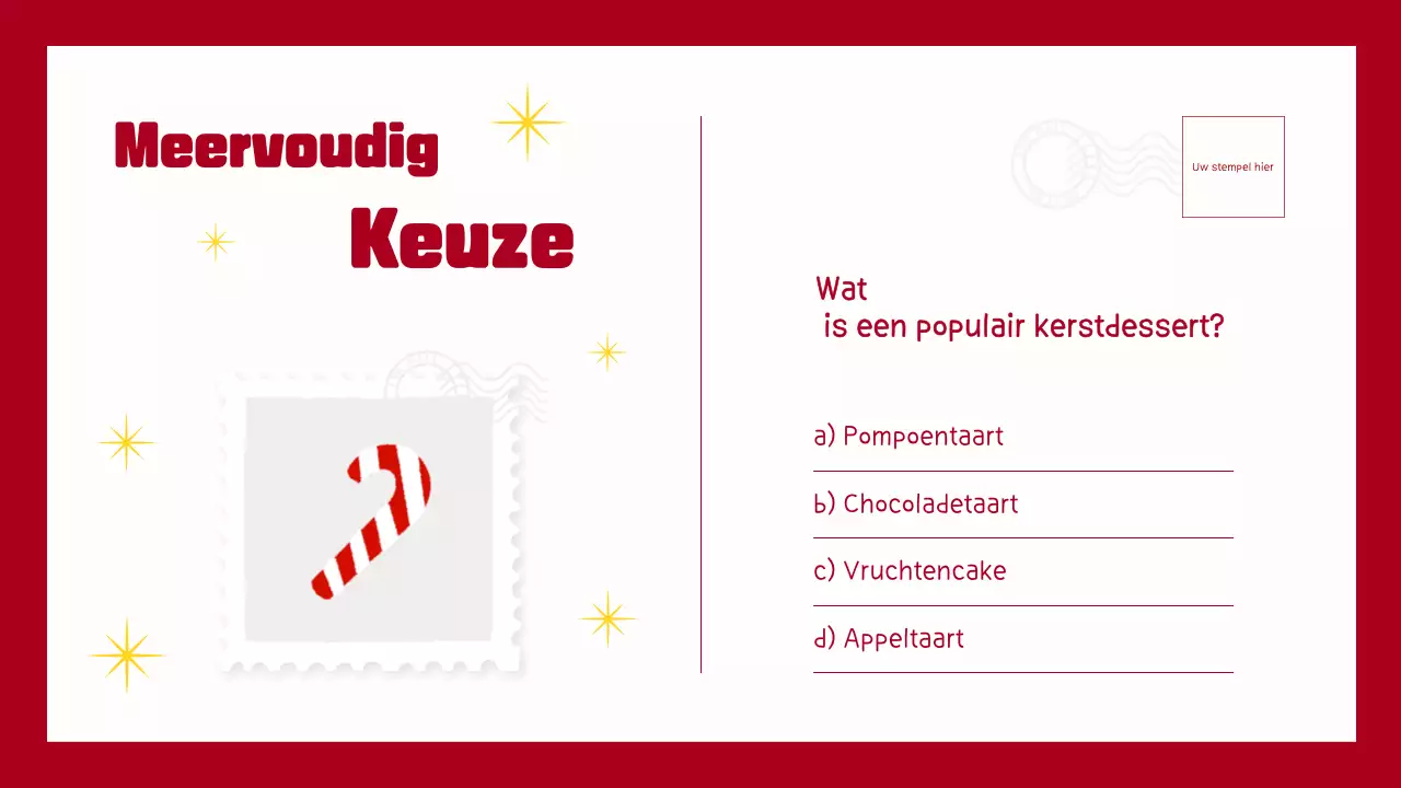 TRENDY LEUK ILLUSTRATIE KERST TRIVIA SPEL VOOR KINDEREN