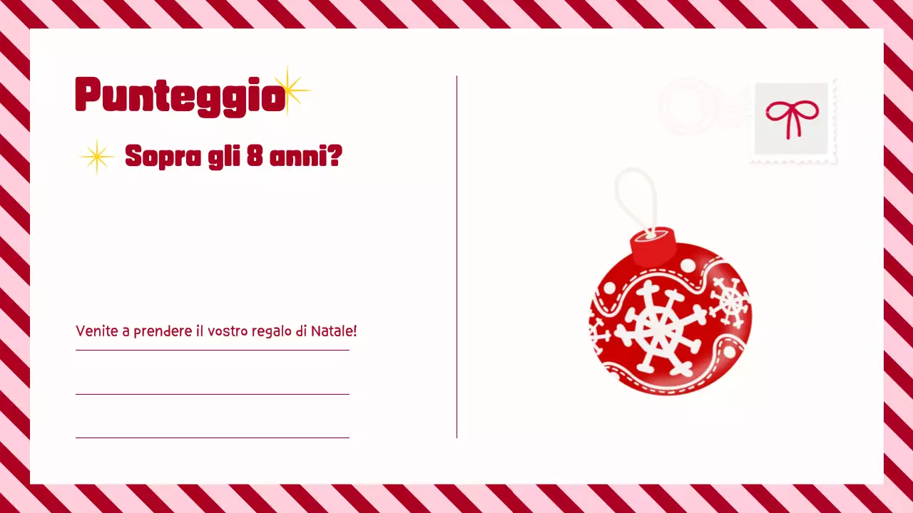 GIOCO TRIVIA NATALIZIO ILLUSTRATO DI TENDENZA PER BAMBINI