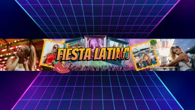 Anuncio de música retro Rainbow