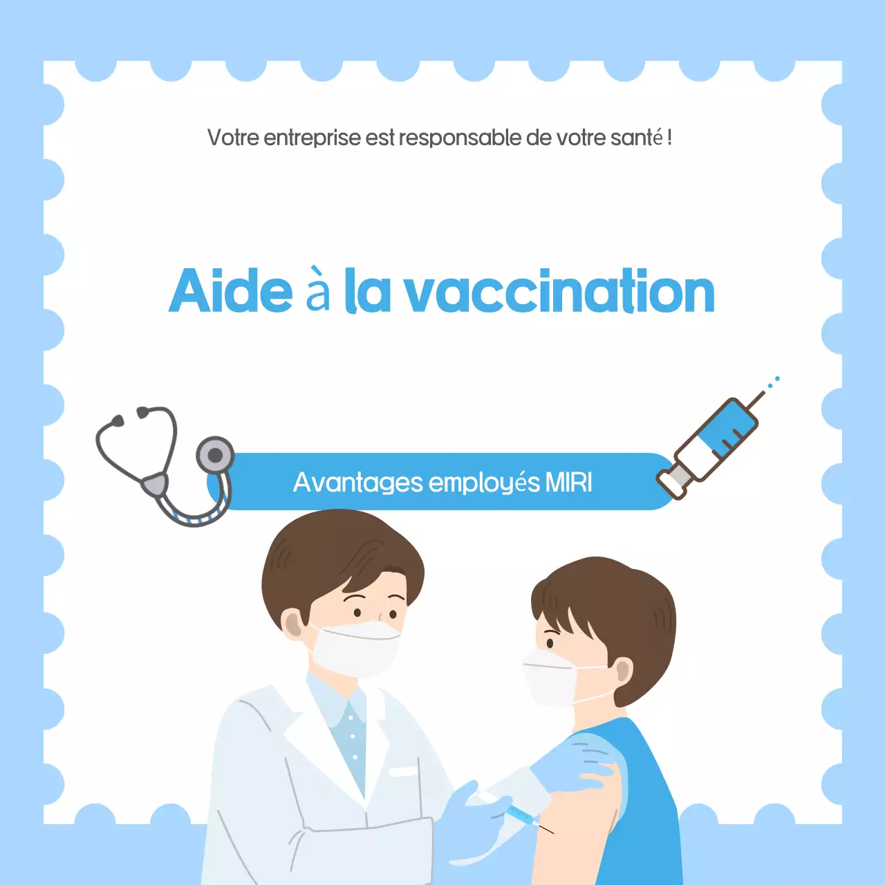 Light blue Simple Health Guide