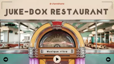 playlist musique rétro beige