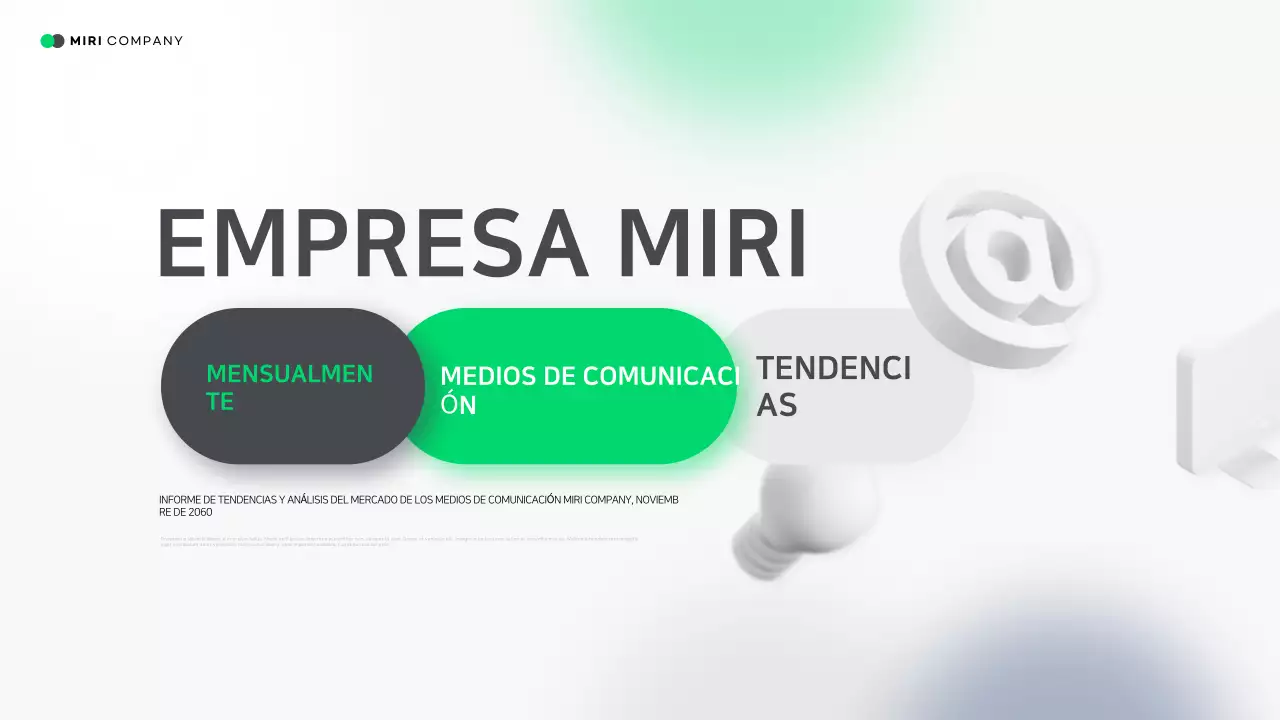 Resumen Informe sobre los medios de comunicación modernos