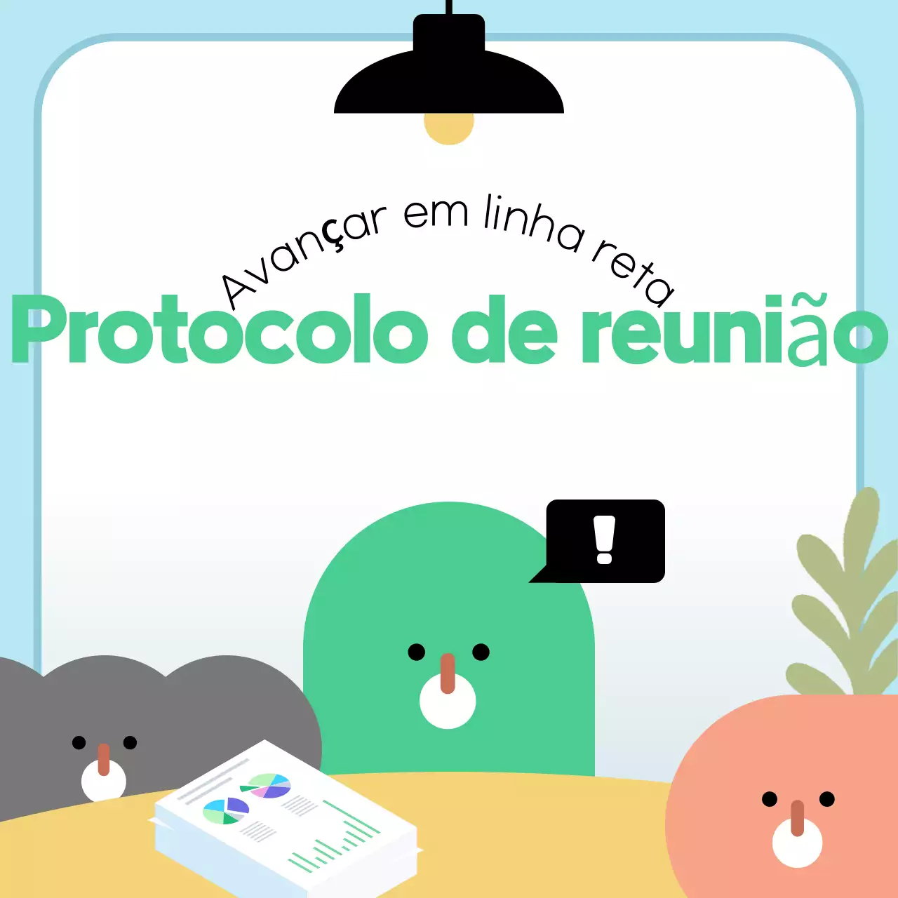 Guia de reuniões Mint Cozy