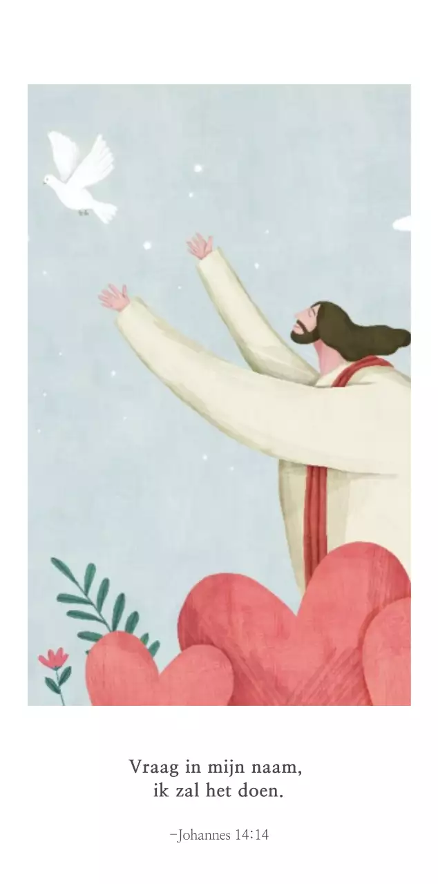 Pastel schone illustratie kerk