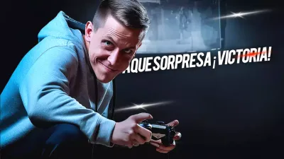 Anuncio de Blue Trendy Gaming