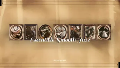 Beige Vintage Jazz Afspeellijst