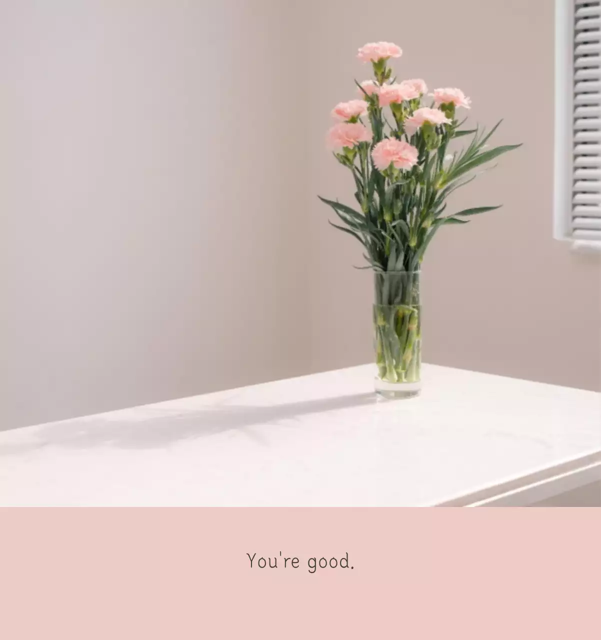 White clean botanical nature calendar