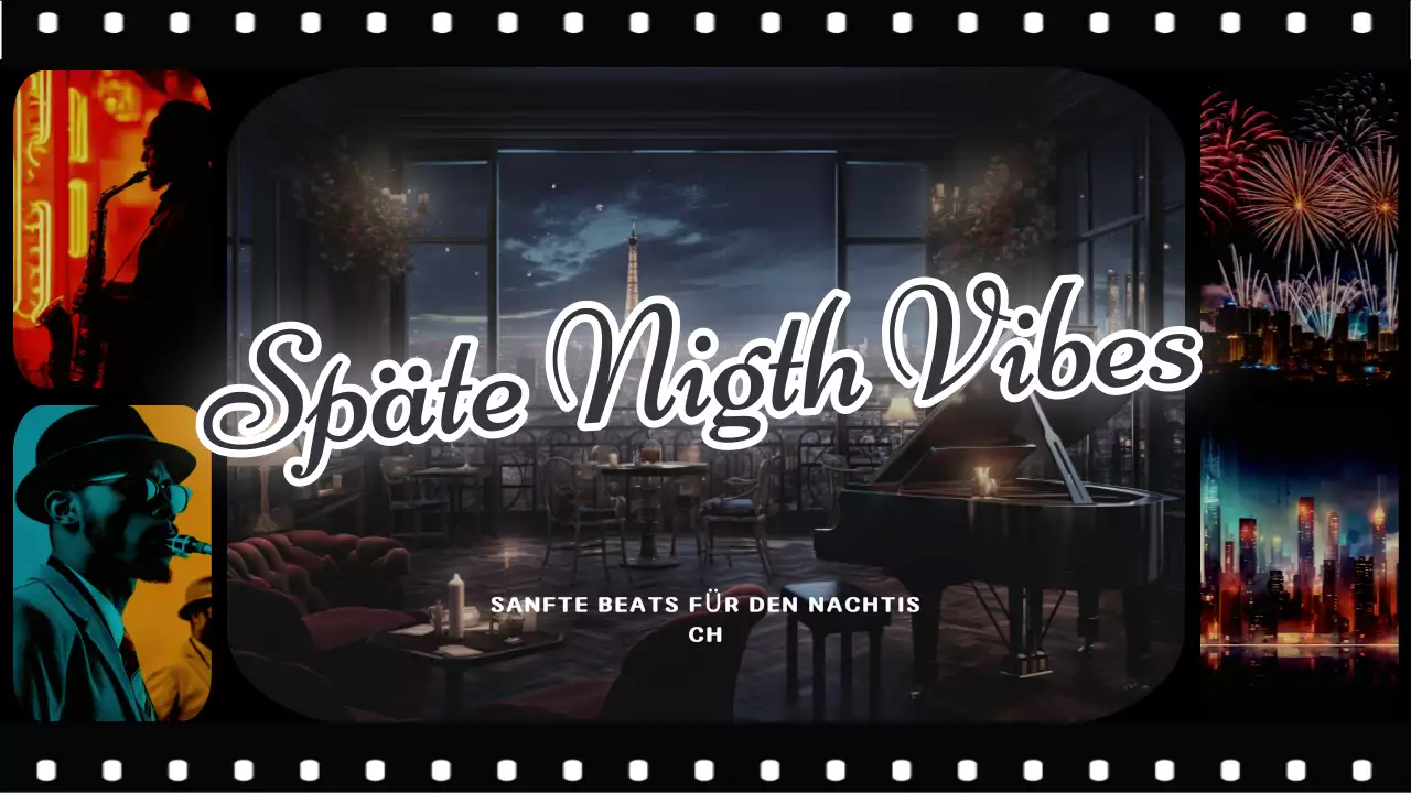 schwarze Retro-Musik-Wiedergabeliste