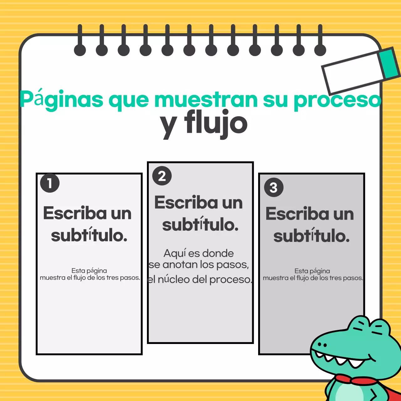 Explicación de Yellow Simple Design