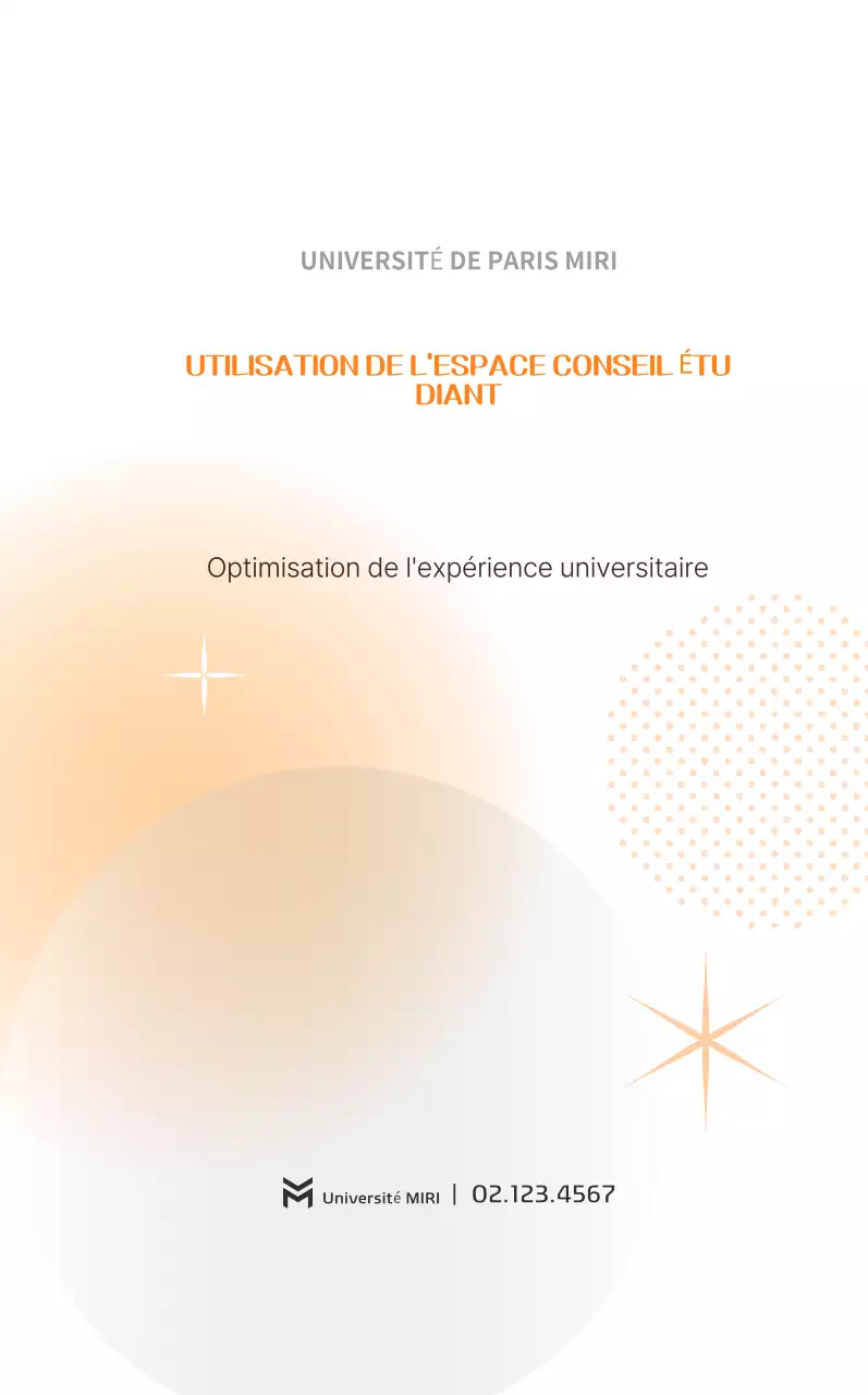 Orange Simple Guide to University Life (en anglais)