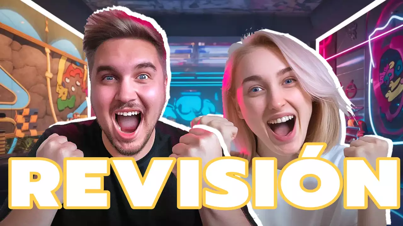 Colorido juego moderno