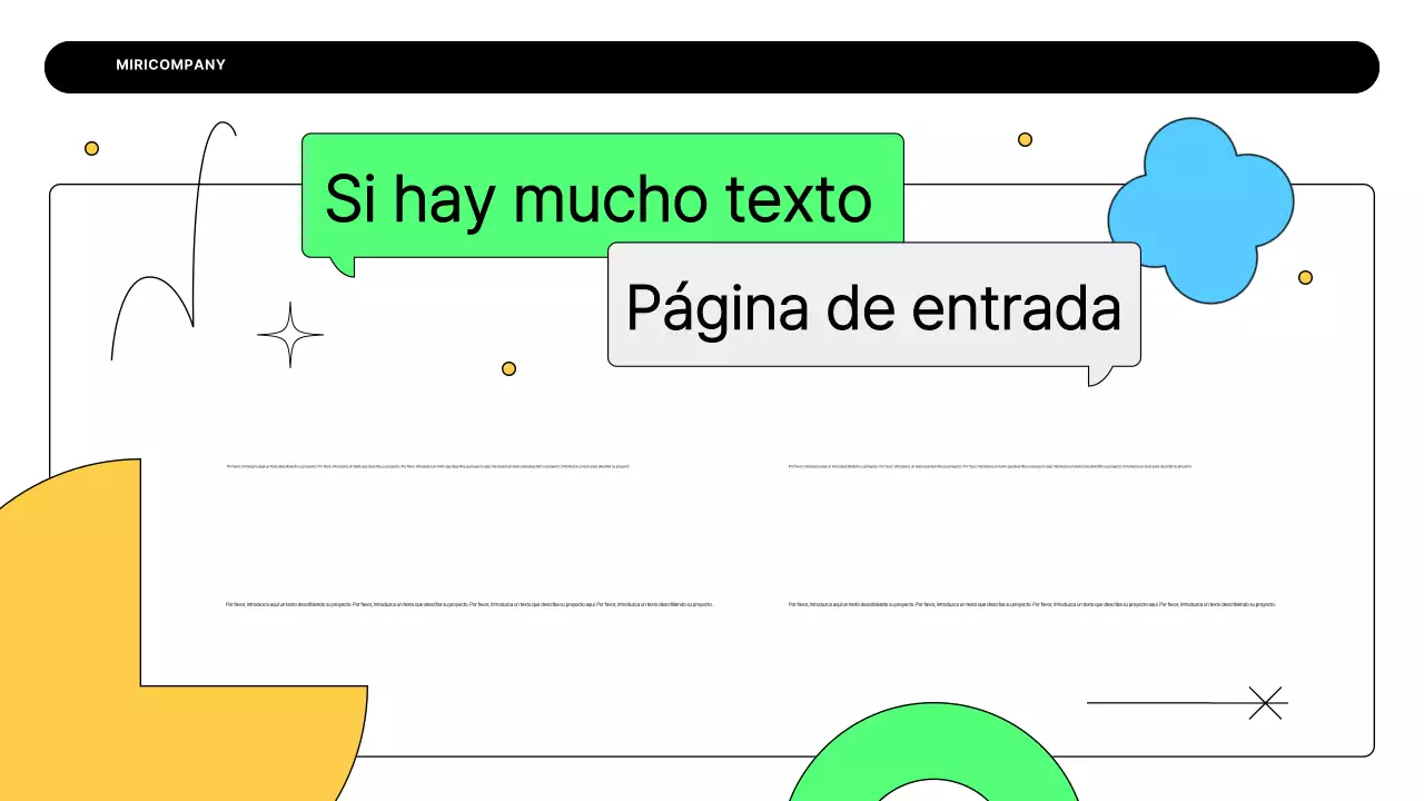 Un sencillo plan de empresa en blanco