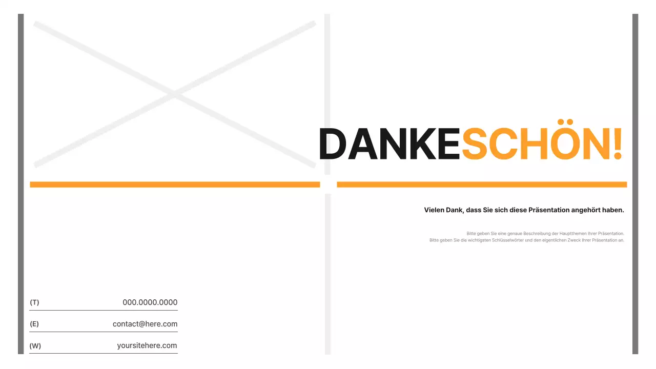 Ein einfacher Geschäftsbericht in Gelb und Grau