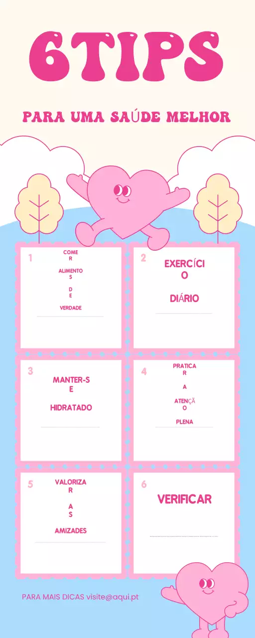 guia de saúde rosa brincalhão