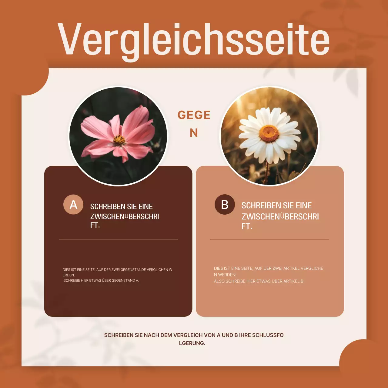 Orange Simple Design Dokumentation