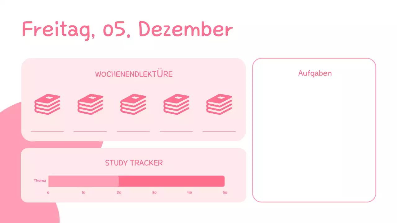 pastell klasse agenda niedliche präsentation