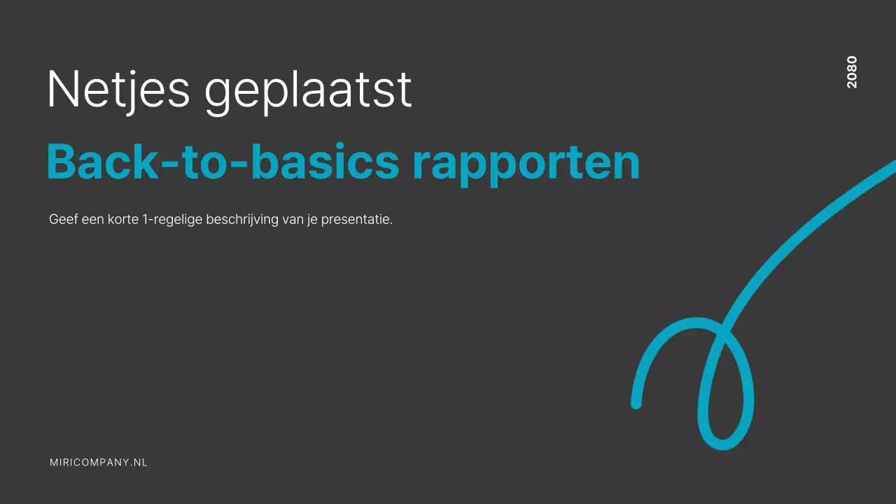 Grijze schone rapporten