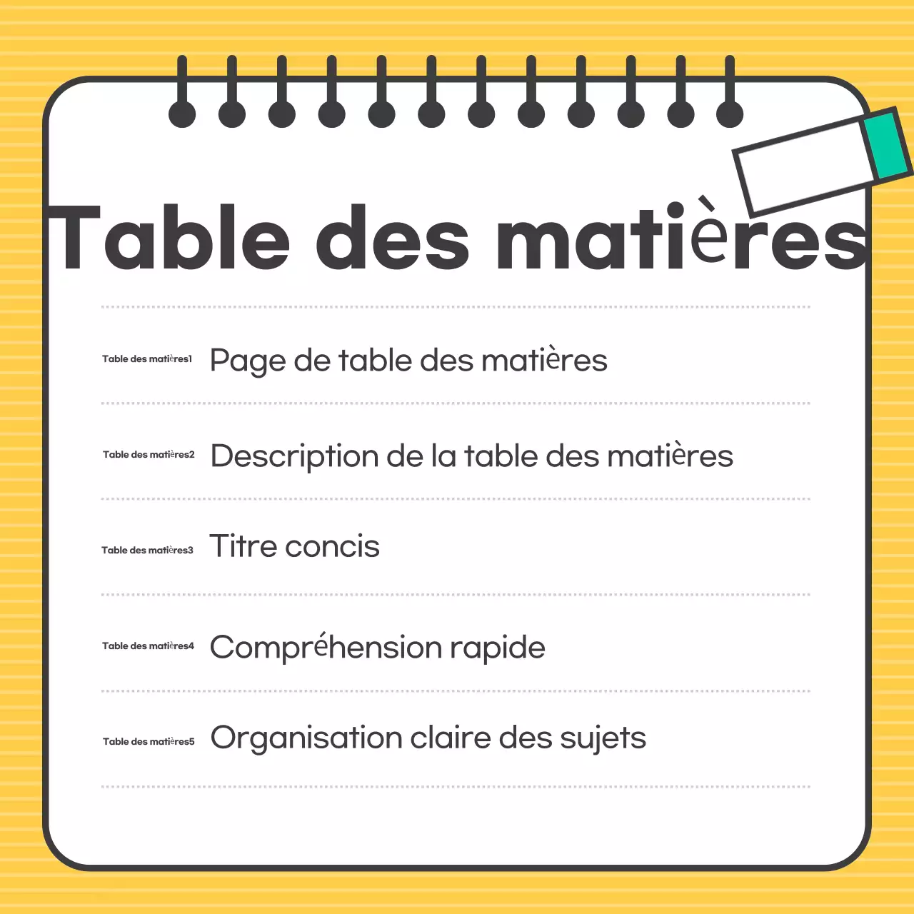 Le design simple jaune expliqué