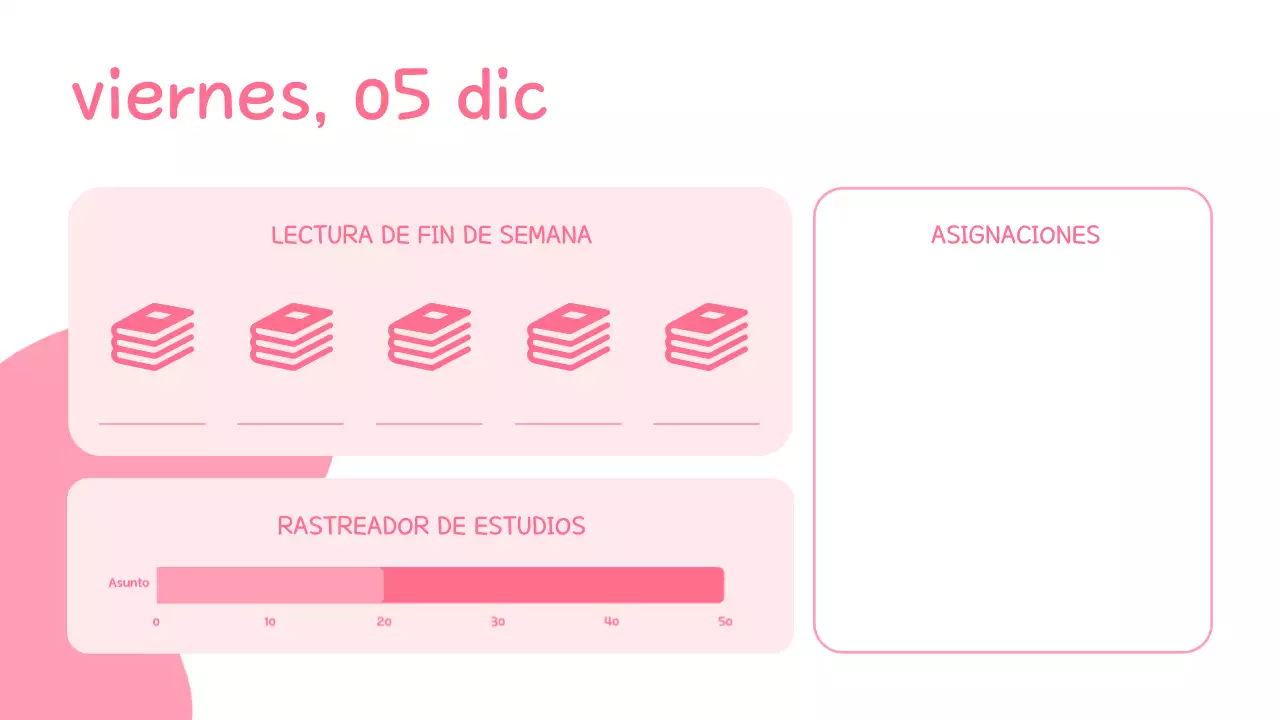 pastel class agenda cute presentation