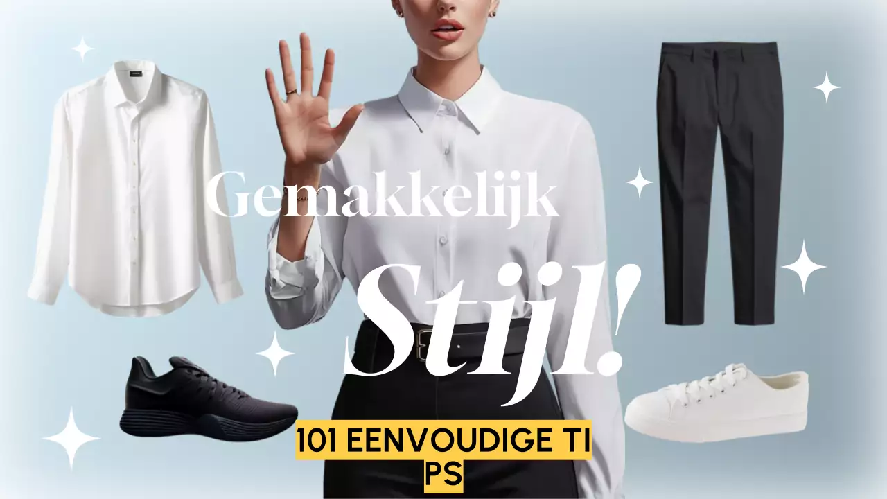 Witte eenvoudige modegids