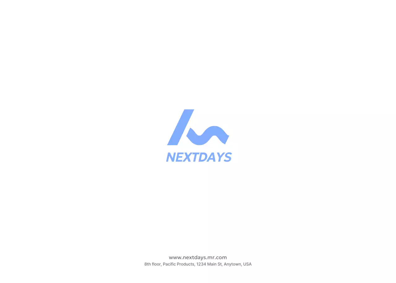 Photo goal tracker calendar with a splash of blue