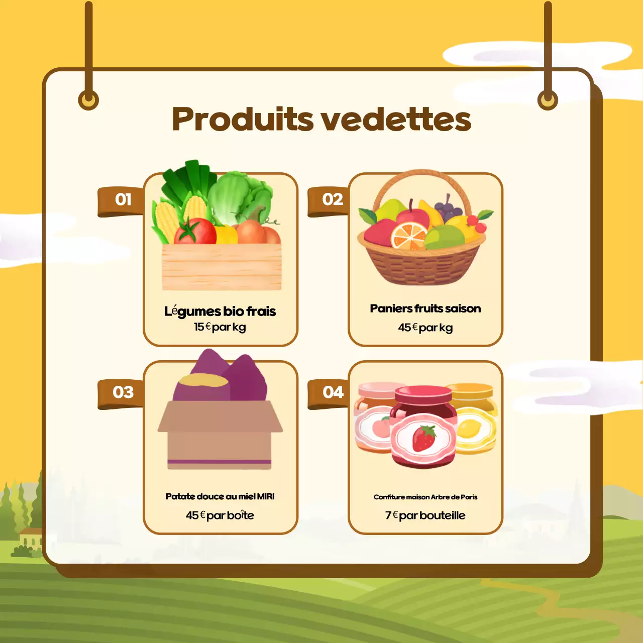 Exposition spéciale de Yellow Lovely Produce