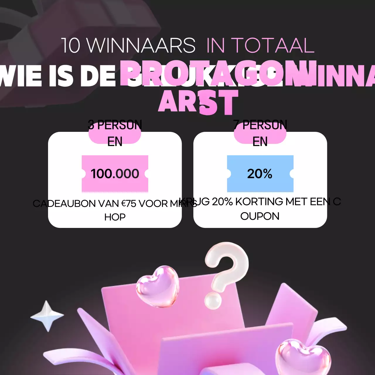 Promoot je zwarte pop-evenement