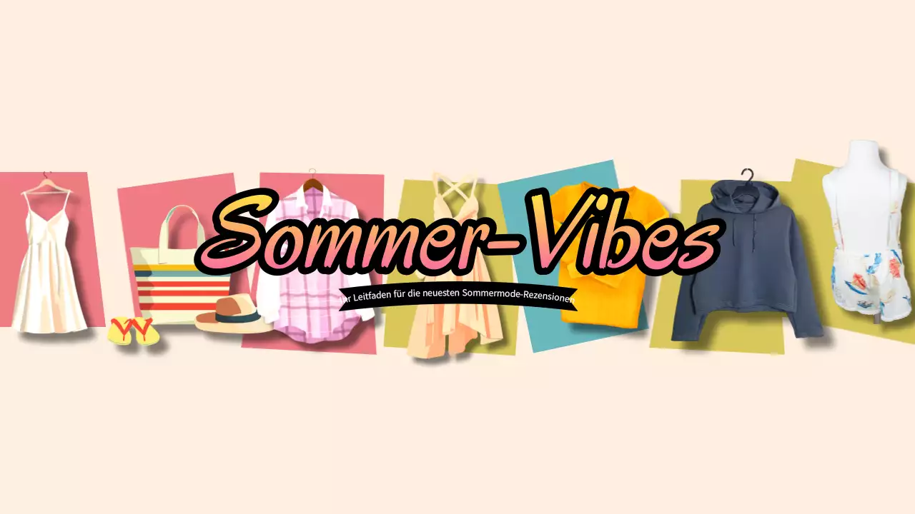 beige trendige Mode Sommer Vibes