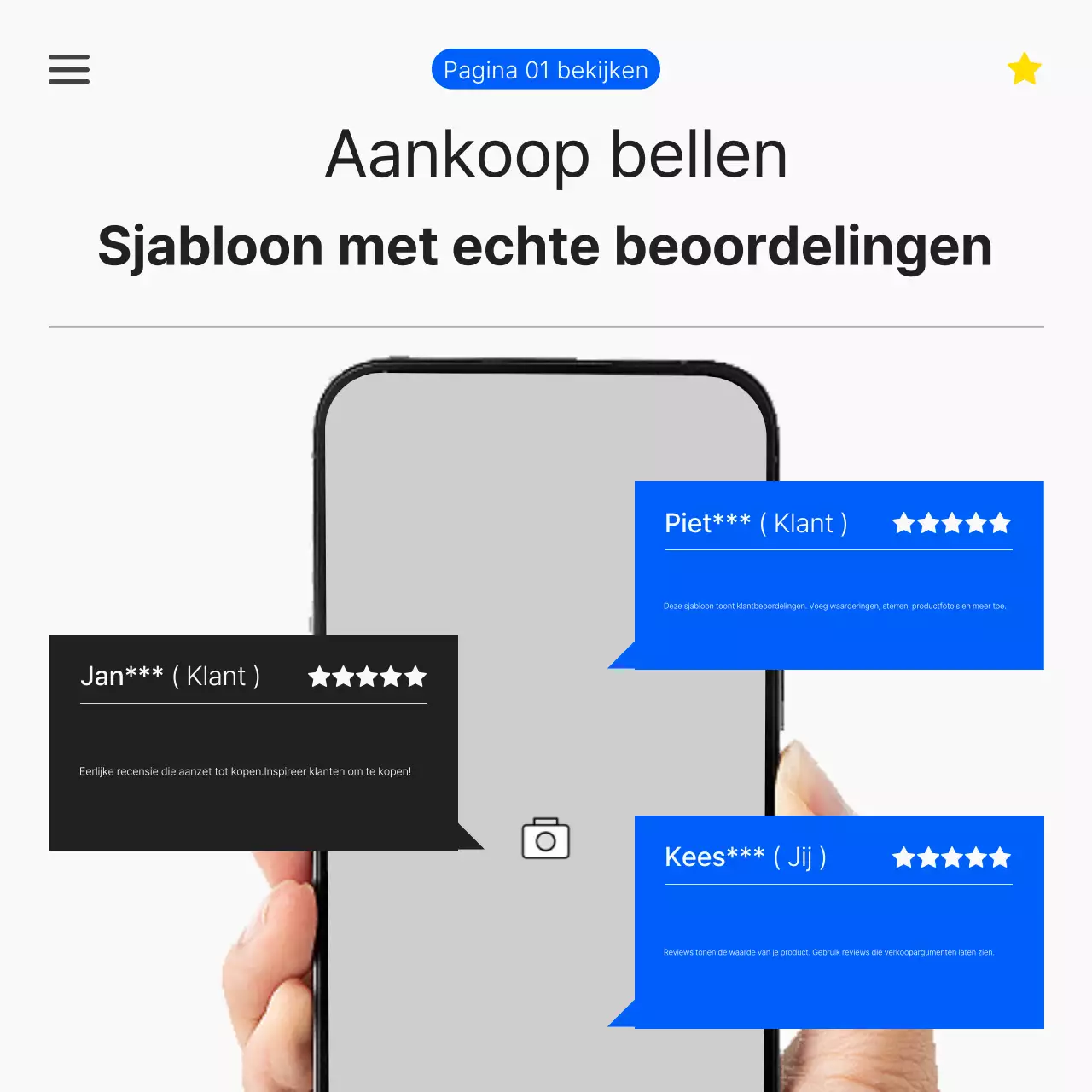 Zwart Modern Advertentieoverzicht