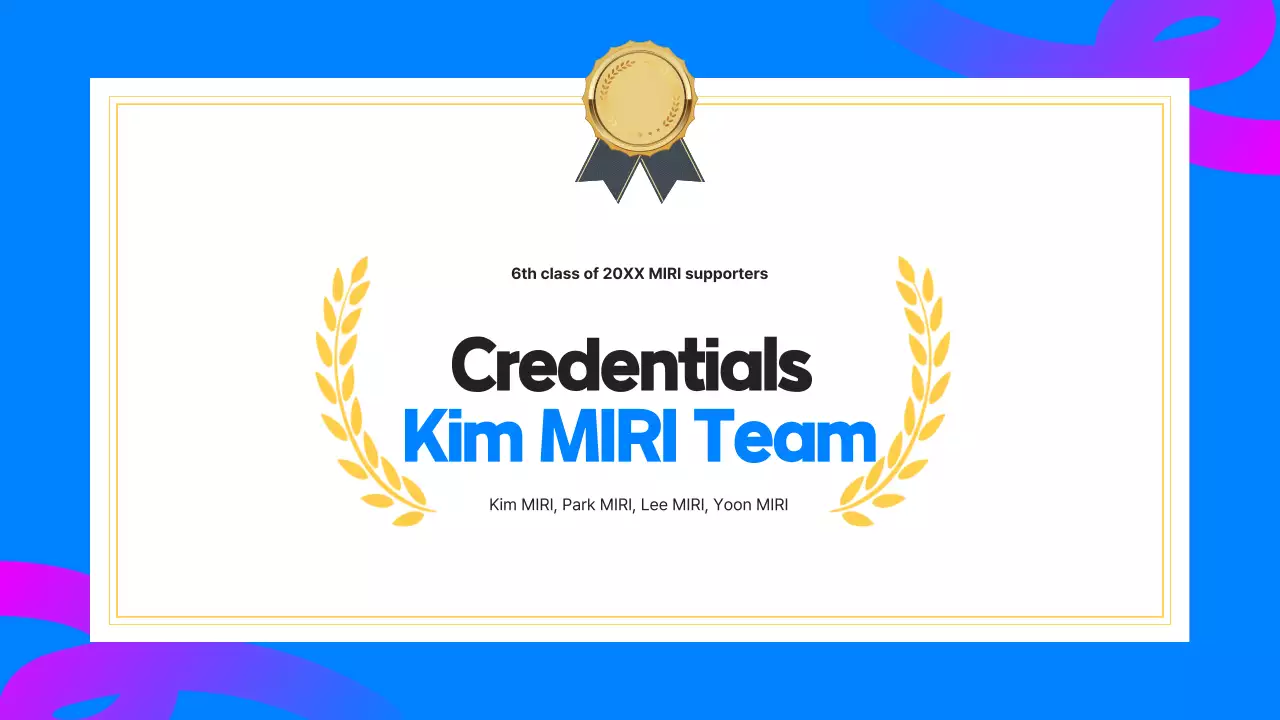 Blue Modern Activity Report Presentation