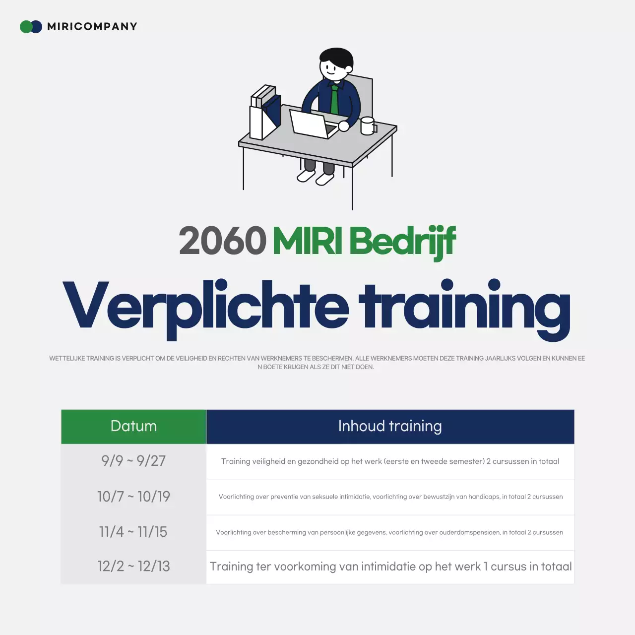 Abstracte eenvoudige trainingsgids