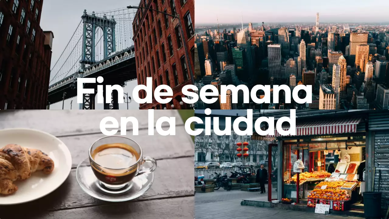 gris marrón blanco fin de semana en la ciudad vlog estilo moderno