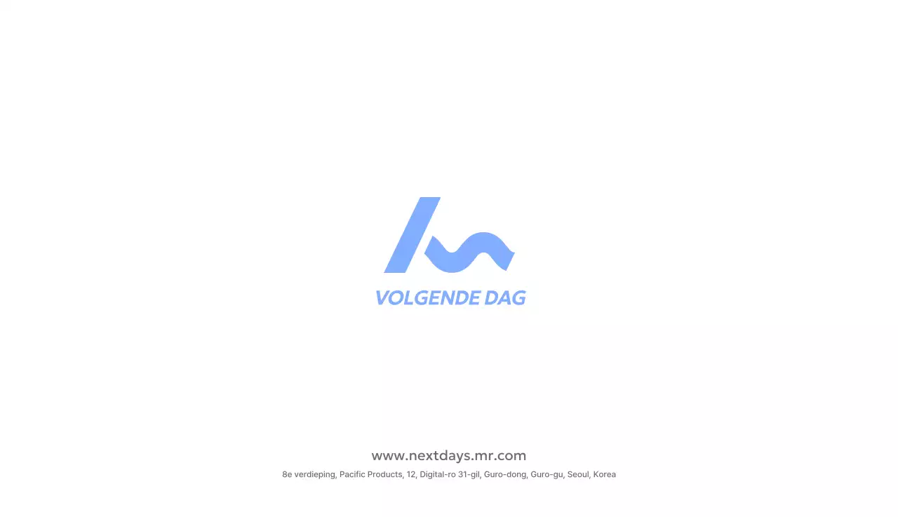 Photo goal tracker kalender met een vleugje blauw