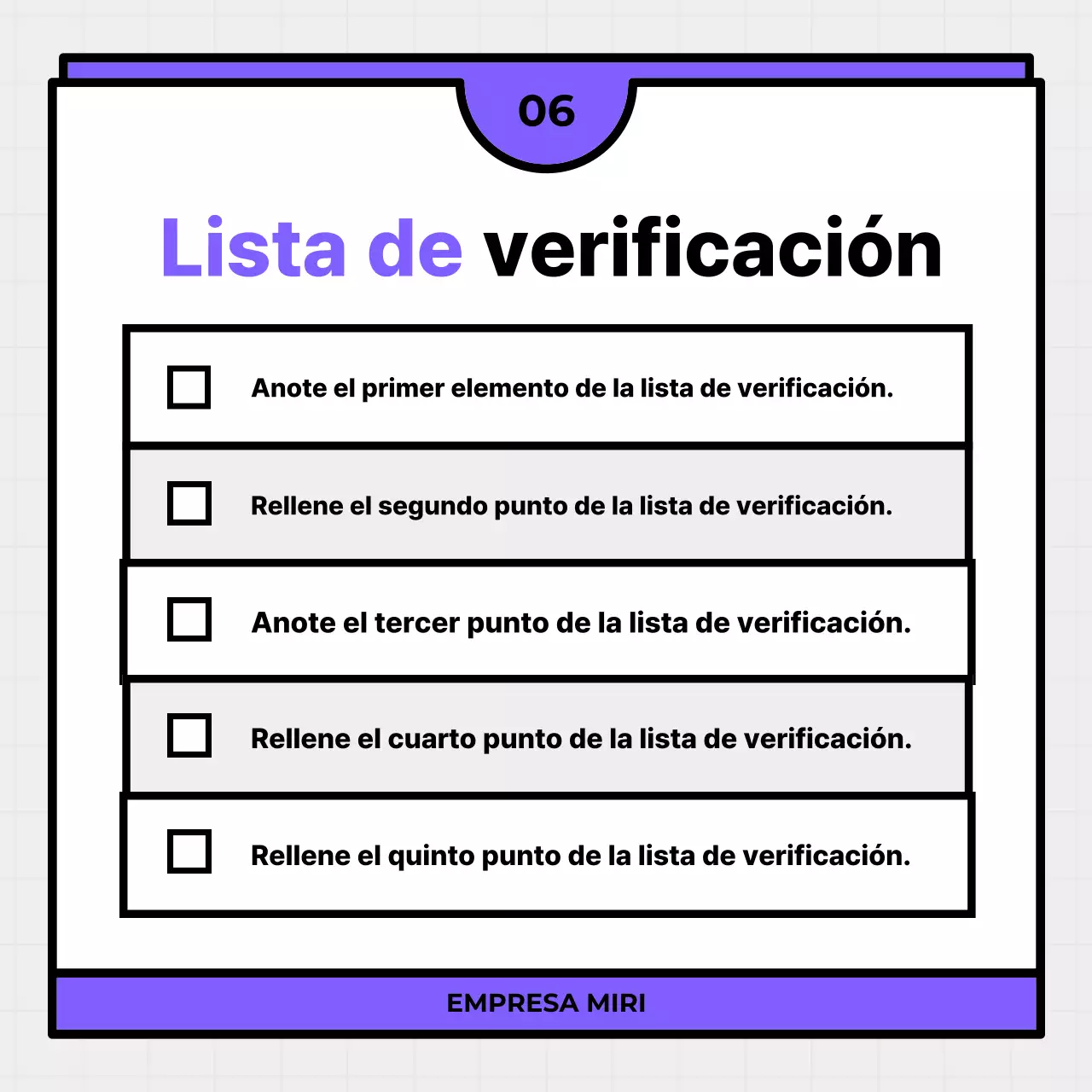 Guía de diseño simple malva