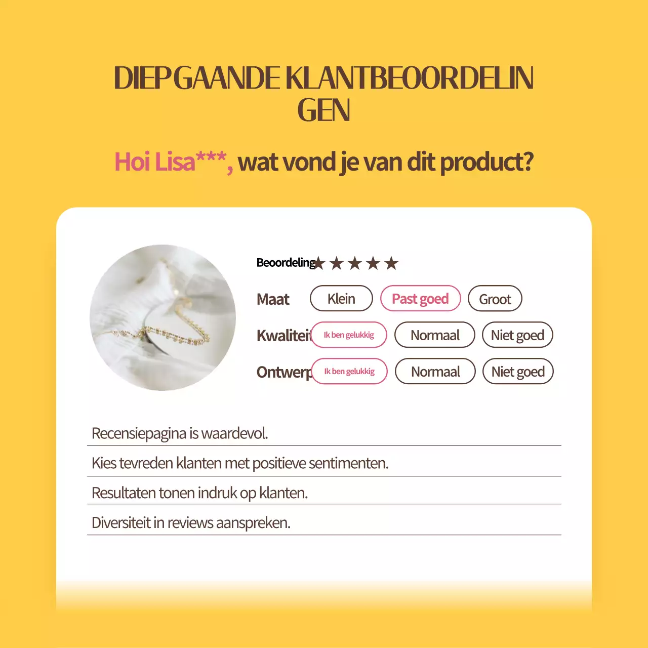 Een verzameling eenvoudige beoordelingssjablonen in geel