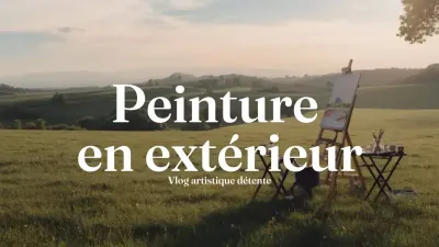 peinture verte en extérieur vlog