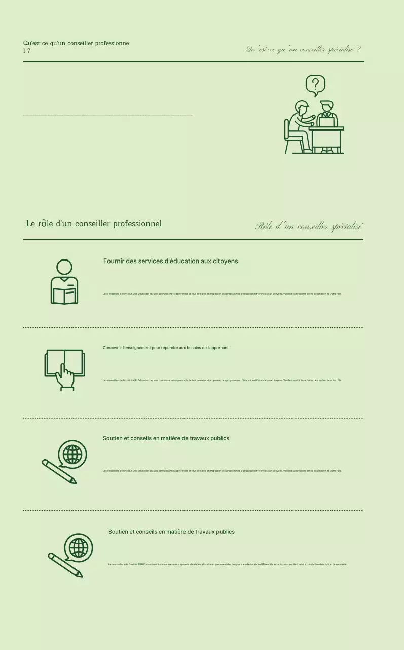 Promouvoir le matériel éducatif Green Simple