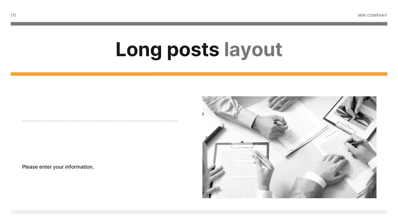 Apresentação de negócios moderna branca