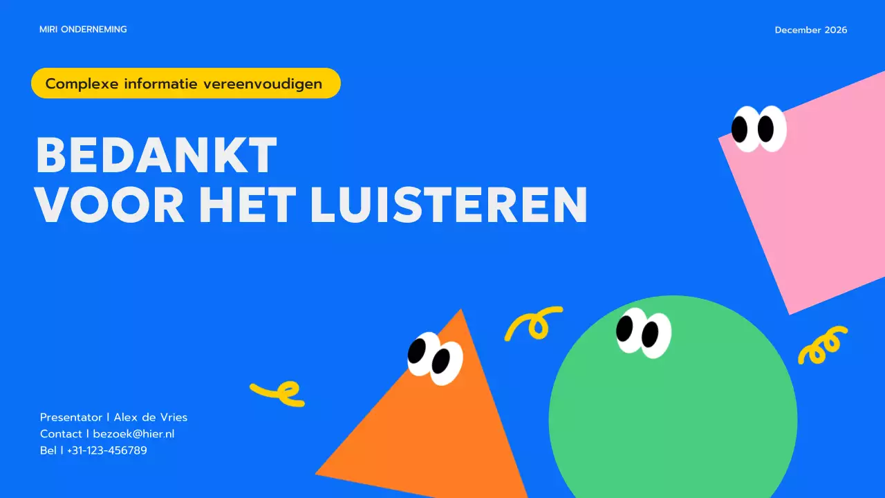 blauwe moderne infographics gids