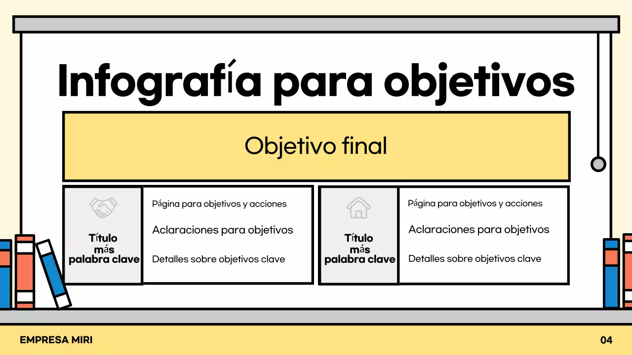 Explicación de la presentación de Mint Simple