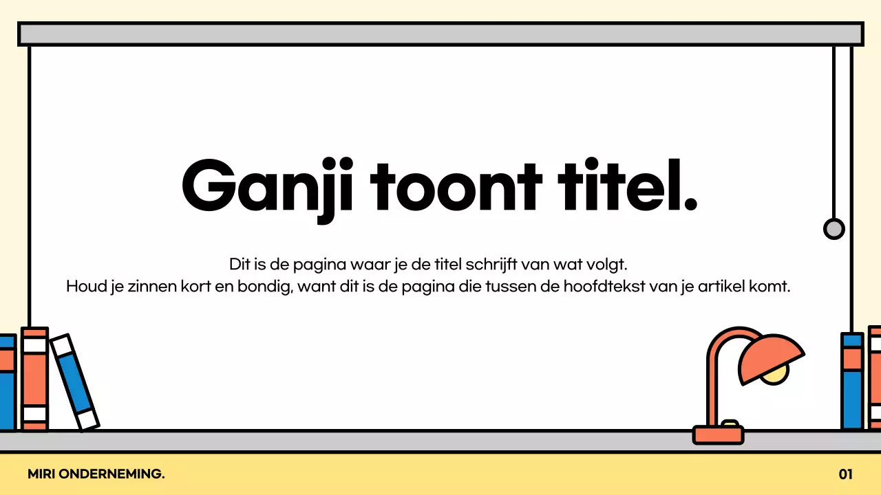 Munt eenvoudige presentatie uitgelegd