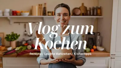 beige kochen vlog rustikalen Stil
